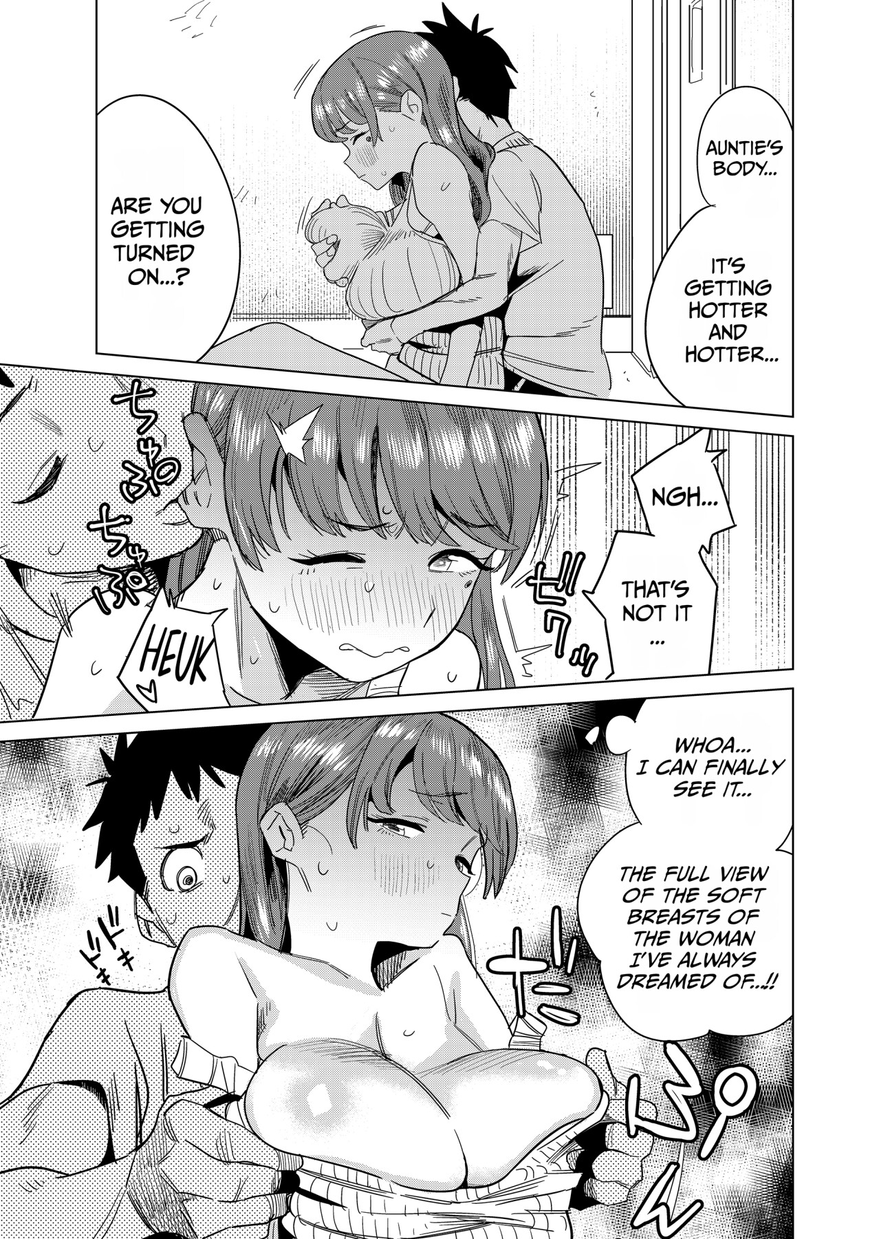 Hentai Manga Comic-It's Wrong for my Friend's Curvy, Big-Breasted Mom to be This Sexy...No, Wait, I'm Into It!!-Read-10